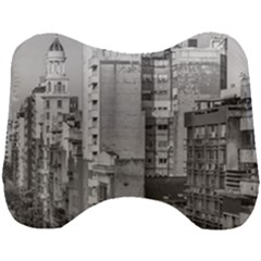 Aerial View Montevideo Uruguay Head Support Cushion by dflcprintsclothing