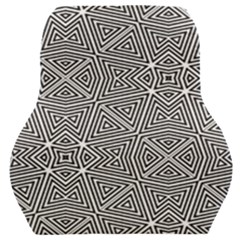 Pattern Formes Geometriques Car Seat Back Cushion  by kcreatif