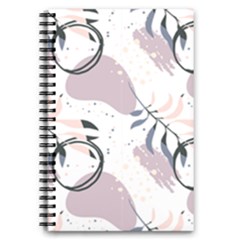 Tropical Floral Pattern 5 5  X 8 5  Notebook by designsbymallika