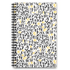 Alphabets Love 5 5  X 8 5  Notebook by designsbymallika