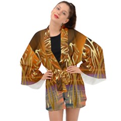 Pheonix Rising Long Sleeve Kimono by icarusismartdesigns