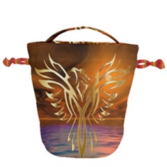 Pheonix Rising Drawstring Bucket Bag by icarusismartdesigns