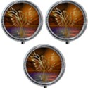 Pheonix Rising Mini Round Pill Box (Pack of 3) View1