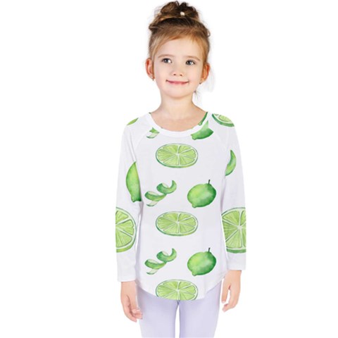 Lemon Kids  Long Sleeve Tee by Sparkle