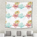 Floral Nature Square Tapestry (Large) View2