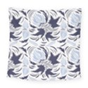 Folk floral pattern. Flowers print. Square Tapestry (Large) View1