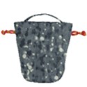 Abstract Texture Surface Print Drawstring Bucket Bag View2