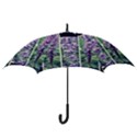 Collage Fleurs Violette Hook Handle Umbrellas (Small) View3