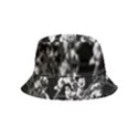 Fleurs de cerisier Noir & Blanc Inside Out Bucket Hat (Kids) View4