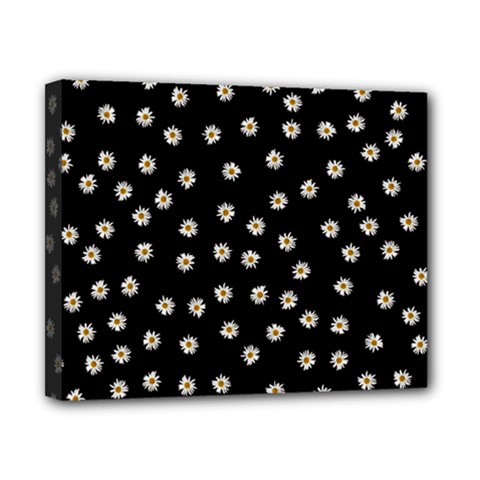 Pattern Marguerites Canvas 10  X 8  (stretched) by kcreatif