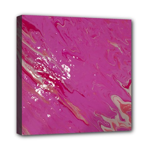 My Pour Cup Painting 1 Cbdoilprincess B85ce3ba-6b55-4b89-b882-d6eeb79129ac Mini Canvas 8  X 8  (stretched) by CBDOilPrincess1