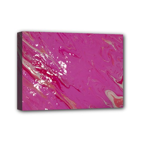 My Pour Cup Painting 1 Cbdoilprincess B85ce3ba-6b55-4b89-b882-d6eeb79129ac Mini Canvas 7  X 5  (stretched) by CBDOilPrincess1