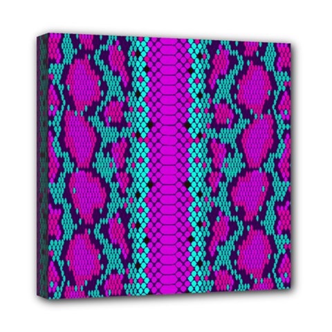 Snake Print Cbdoilprincess 4be14ba2-4032-43e6-a099-7f7e7f0d7362 Mini Canvas 8  X 8  (stretched) by CBDOilPrincess1