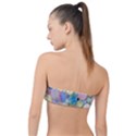 Tiles CBDOilPrincess Eb49aa06-f1b9-412e-836d-30c28dd8f7d9 Classic Bandeau Bikini Top  View2