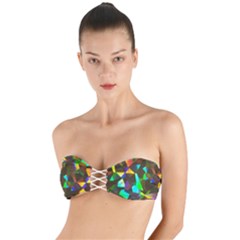 Bling Cbdoilprincess Cb985e25-02c2-4177-896c-cf0c9c22a532 Twist Bandeau Bikini Top by CBDOilPrincess1