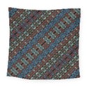 Multicolored Mosaic Print Pattern Square Tapestry (Large) View1