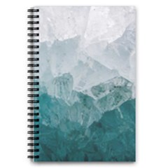 Green Blue Sea 5 5  X 8 5  Notebook by goljakoff