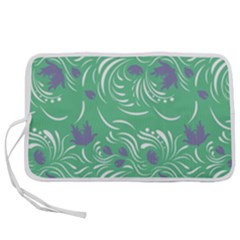 Folk Floral Pattern  Abstract Flowers Print  Seamless Pattern Pen Storage Case (s) by Eskimos