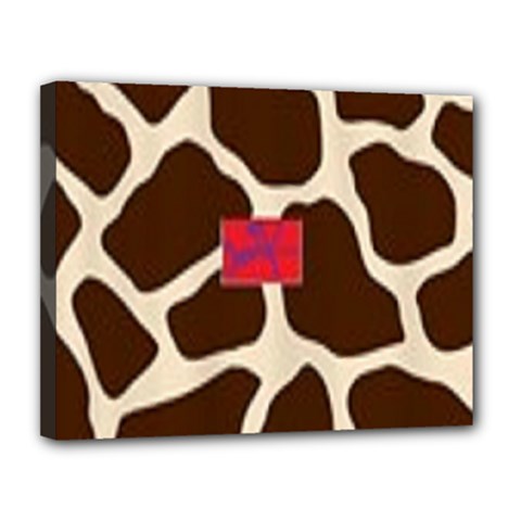 Palm Tree Canvas 14  X 11  (stretched) by tracikcollection
