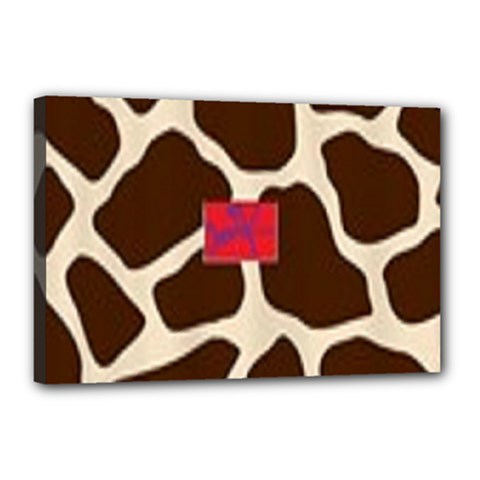 Palm Tree Canvas 18  X 12  (stretched) by tracikcollection