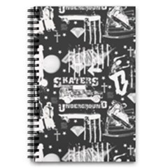 Skater-underground2 5 5  X 8 5  Notebook by PollyParadise