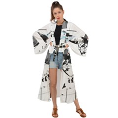 Skaterunderground Maxi Kimono by PollyParadise