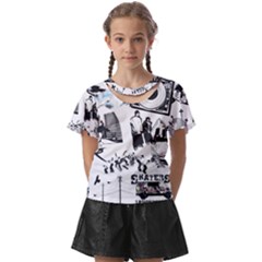 Skaterunderground Kids  Front Cut Tee by PollyParadise