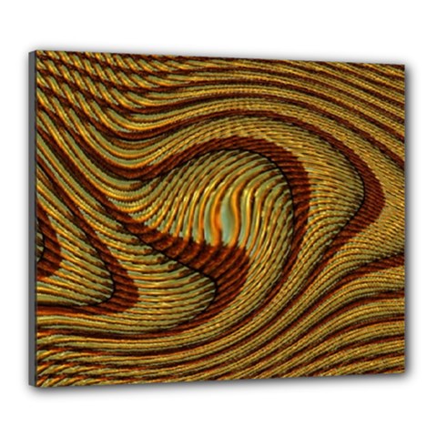 Golden Sands Canvas 24  X 20  (stretched) by LW41021