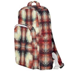 Royal Plaid  Double Compartment Backpack by LW41021