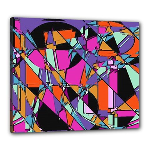 Abstract  Canvas 24  X 20  (stretched) by LW41021