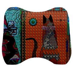 Cats Velour Head Support Cushion by LW41021
