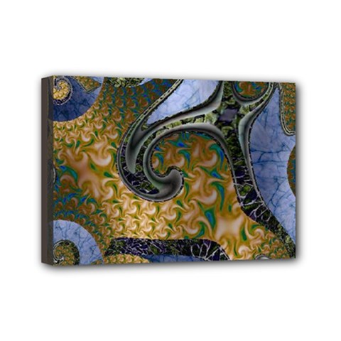 Sea Of Wonder Mini Canvas 7  X 5  (stretched) by LW41021