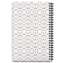 Modern Geometric Black And White Print Pattern 5.5  x 8.5  Notebook View2