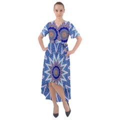 Softtouch Front Wrap High Low Dress by LW323
