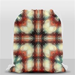 Royal Plaid Drawstring Bag (small) by LW323