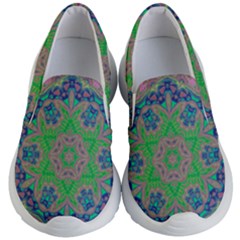Spring Flower3 Kids Lightweight Slip Ons by LW323