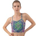 Spring flower3 Mini Tank Bikini Top View1