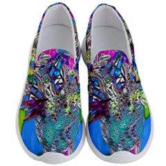 Exotic Flowers In Vase Men s Lightweight Slip Ons by LW323