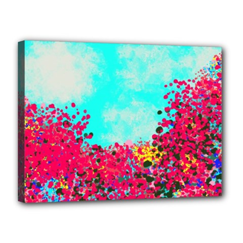 Flowers Canvas 16  X 12  (stretched) by LW323