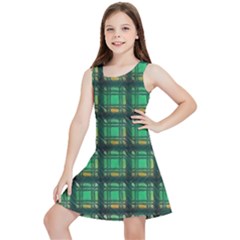 Green Clover Kids  Lightweight Sleeveless Dress by LW323