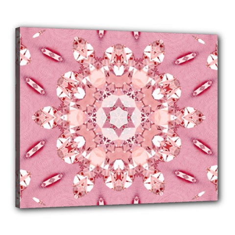 Diamond Girl 2 Canvas 24  X 20  (stretched) by LW323