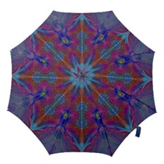 Flowing Duo  Hook Handle Umbrellas (small) by kaleidomarblingart