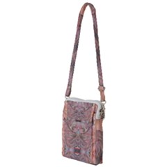 Pink Arabesque Iv Multi Function Travel Bag by kaleidomarblingart