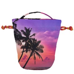 Ocean Paradise Drawstring Bucket Bag by LW323