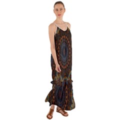 Victory Cami Maxi Ruffle Chiffon Dress by LW323