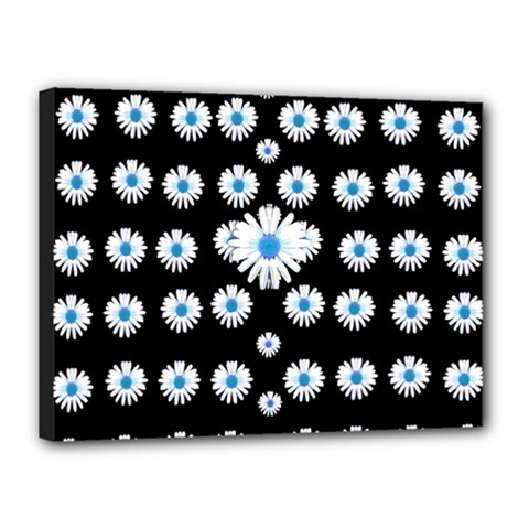 Festive Flowers For The Perfect Day In Peace Canvas 16  X 12  (stretched) by pepitasart