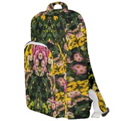 Springflowers Double Compartment Backpack by LW323