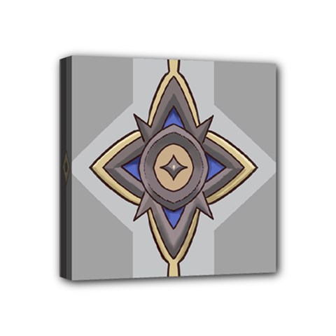 Abiogenisis Mini Canvas 4  X 4  (stretched) by sacredsymbology