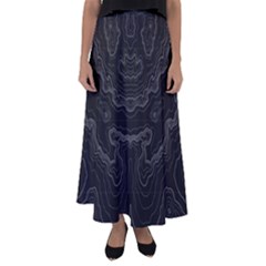 Topography Flared Maxi Skirt by goljakoff