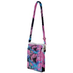 Marbling Abstract Multi Function Travel Bag by kaleidomarblingart